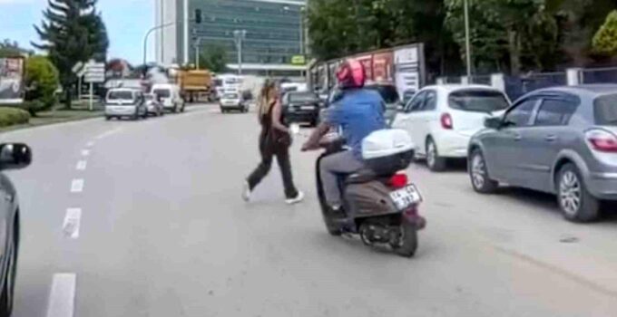 Bolu’da kazadan kıl hissesi kurtuldular: O anlar kamerada