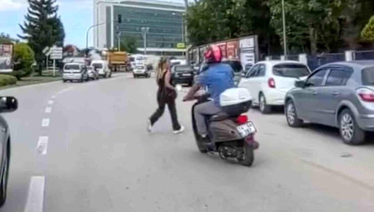 Bolu’da kazadan kıl hissesi kurtuldular: O anlar kamerada
