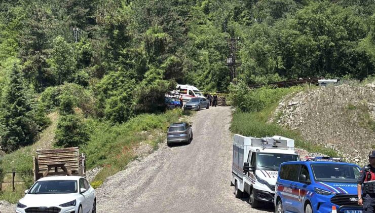 Bolu’da maden göcüğünde 12 saat geride kaldı