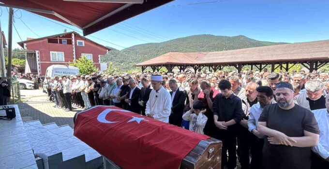 Bolu’da maden göçüğünde hayatını kaybeden personel son seyahatine uğurlandı