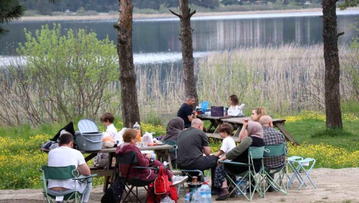 Bolu’daki ulusal parklara bayramda ziyaretçi akını