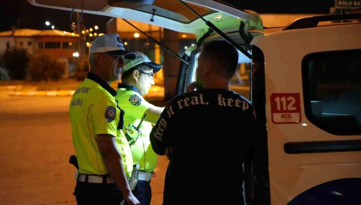 Bolu’da 1 haftada 42 bin araç denetlendi: Bin 828 şoföre ceza