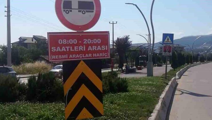 Bolu’da ağır tonajlı araçlara saat sınırlaması