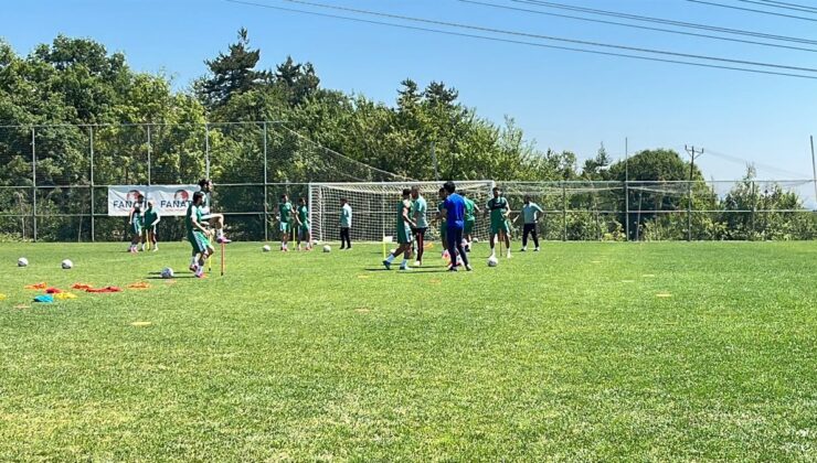 Bursaspor Bolu’da yeni döneme hazırlanıyor