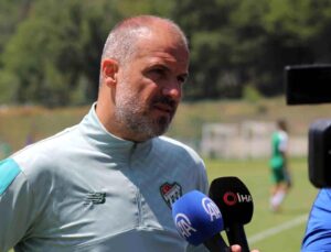 Bursaspor Teknik Yöneticisi Mustafa Er: “Hedefimiz Harika Lig’e çıkmak”