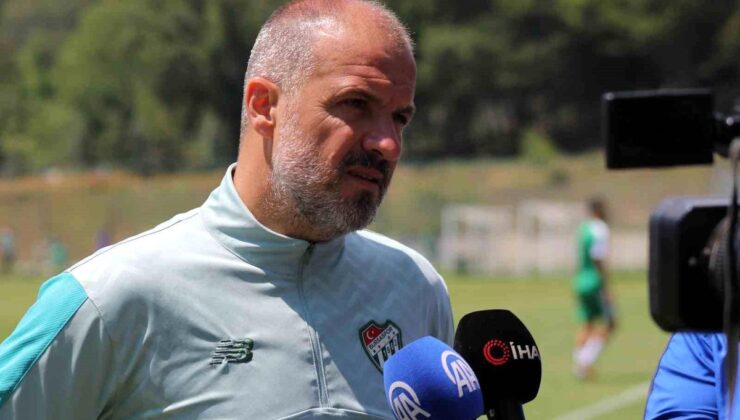 Bursaspor Teknik Yöneticisi Mustafa Er: “Hedefimiz Harika Lig’e çıkmak”