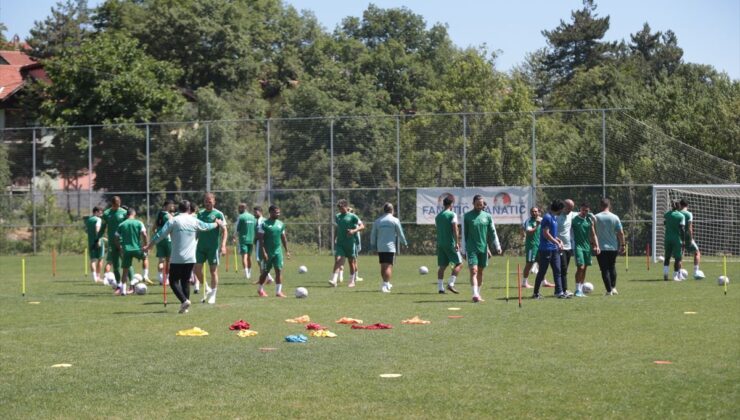 Bursaspor, yeni dönem hazırlıklarını Bolu’da sürdürdü