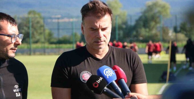 Aleksandar Stanojevic: “Tek gayemiz var, üst lige çıkmak”