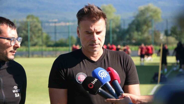 Aleksandar Stanojevic: “Tek gayemiz var, üst lige çıkmak”