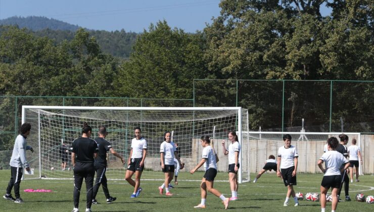 Beşiktaş Kadın Futbol Takımı, yeni dönem hazırlıklarını Bolu’da sürdürüyor
