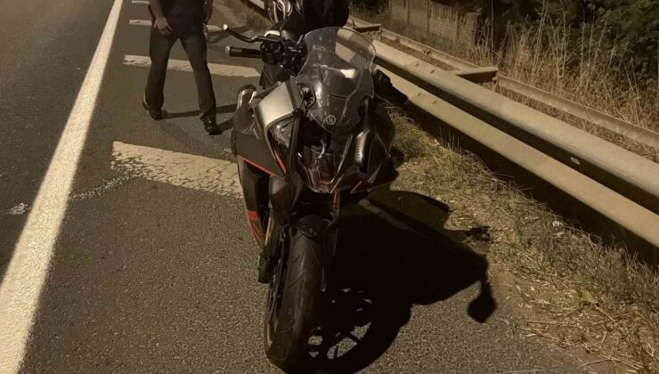 Bolu’da motosiklet kazası: 2 yaralı