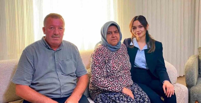 Bolu’da şehit ailesine ziyaret: Yeni kaymakamdan vefa örneği