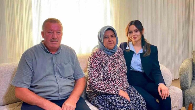 Bolu’da şehit ailesine ziyaret: Yeni kaymakamdan vefa örneği