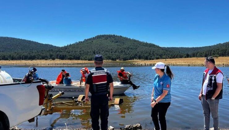Seben’de 500 Metre Kaçak Ağ İmha Edildi